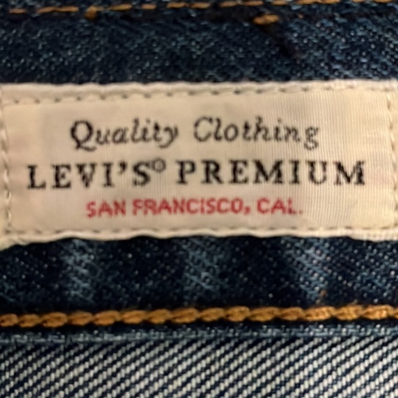 Levi’s 501 Quality Clothing Levi’s Premium Denim 30 x26 - Picture 8 of 10